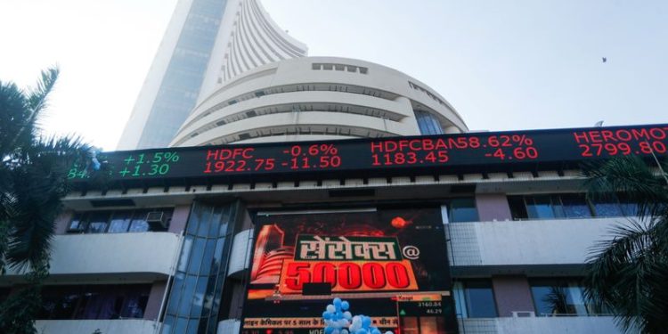 India stocks higher at close of trade; Nifty 50 up 0.87%
