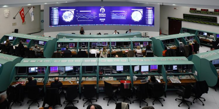 Turkey stocks lower at close of trade; BIST 100 down 1.35%