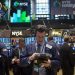 U.S. stocks lower at close of trade; Dow Jones Industrial Average down 0.77%
