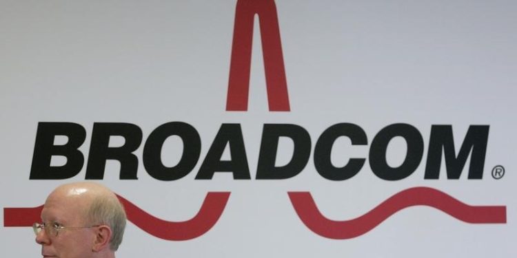 Broadcom stock hits record high on positive guidance, CEO comments