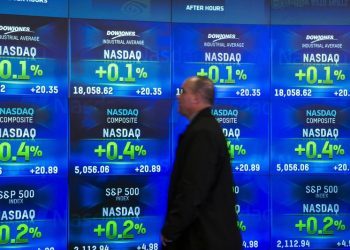 U.S. stocks mixed at close of trade; Dow Jones Industrial Average down 0.29%