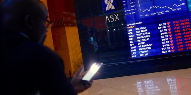 Australia stocks lower at close of trade; S&P/ASX 200 down 0.32%