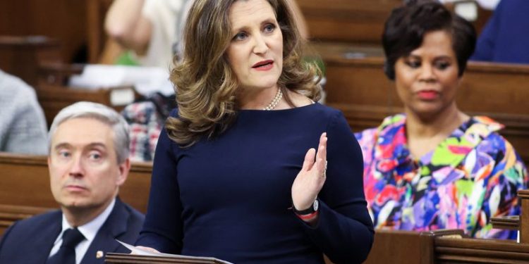 Canadian government to present mini budget on Dec. 16