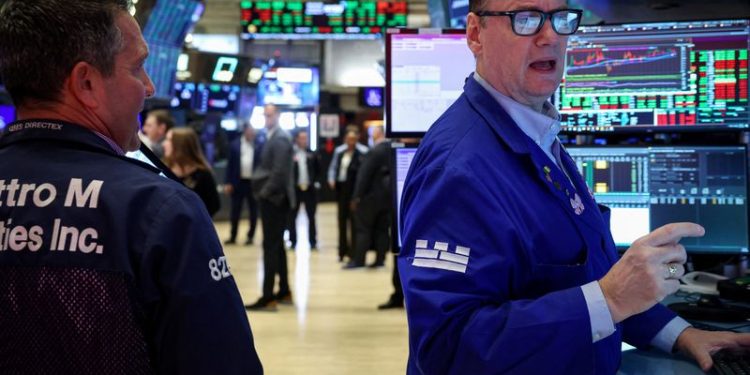 Wall St indexes fall with inflation data and rates in focus