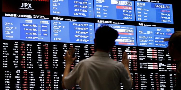 Global shares, greenback rise as inflation data reinforce rate cut expectations