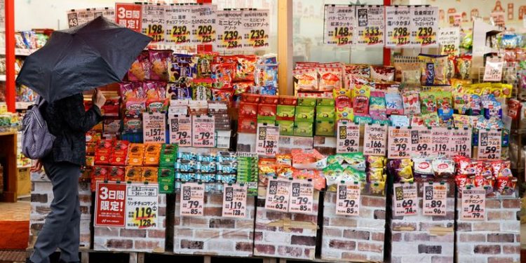 Japan Nov inflation likely accelerated, exports up on weak yen: Reuters poll