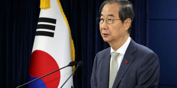 South Korea’s acting president moves to reassure allies, calm markets after impeachment