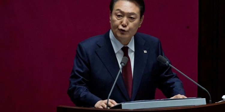 North Korean media reports South Korean President Yoon’s impeachment