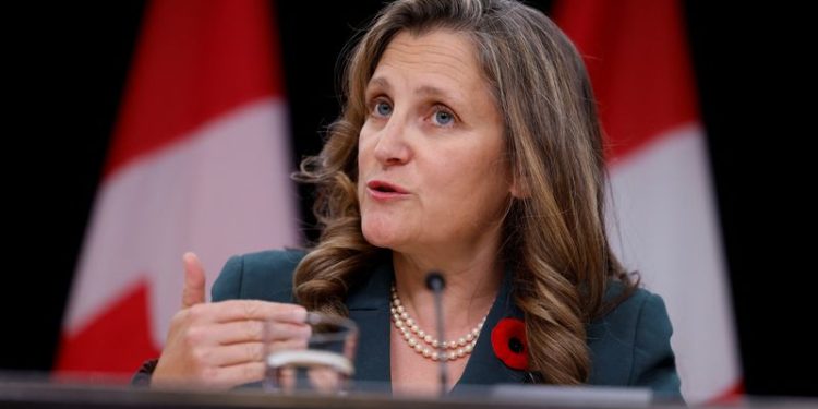 Canadian finance minister’s resignation letter to PM Trudeau