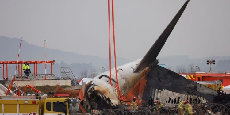 Jeju Air shares slump to record low after deadly plane crash