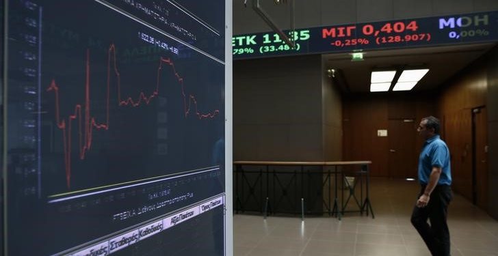 Greece stocks higher at close of trade; Athens General Composite up 0.53%