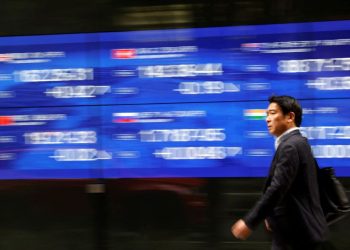 Asia stocks rise after Wall Street records; dollar rebounds
