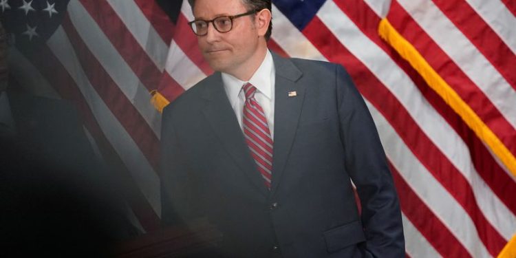 US House Speaker Johnson aims for stopgap bill to fund government until March