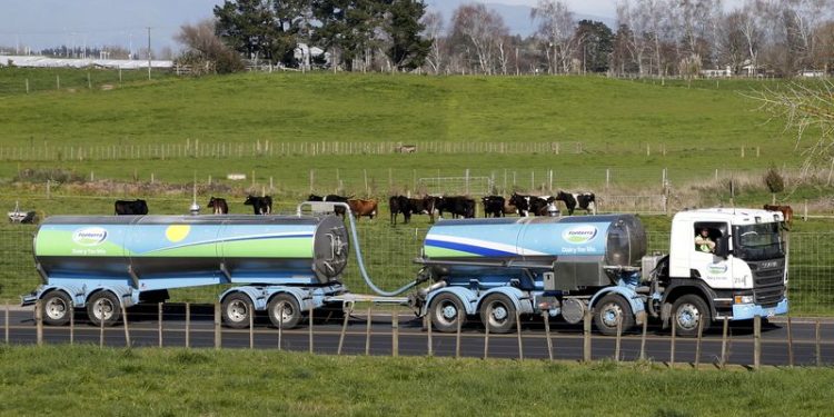 New Zealand’s Fonterra reports drop in first-quarter profit