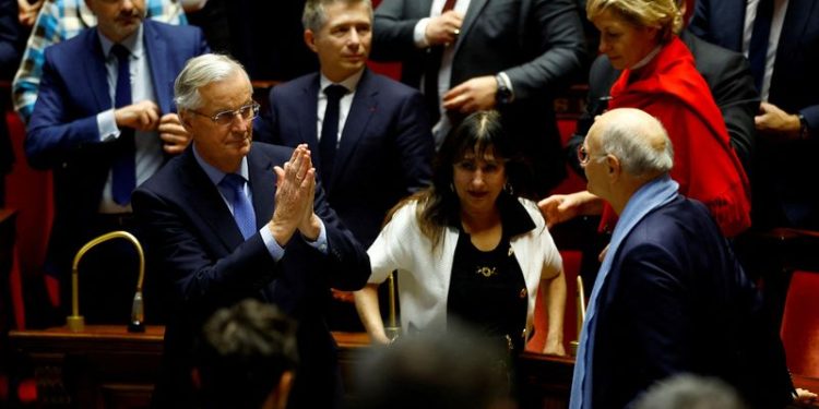 French bonds, stocks take a breather after government collapse but uncertainty remains