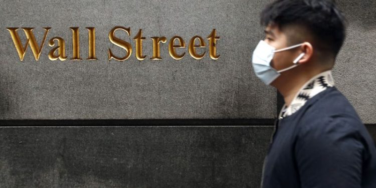 U.S. stocks lower at close of trade; Dow Jones Industrial Average down 0.35%