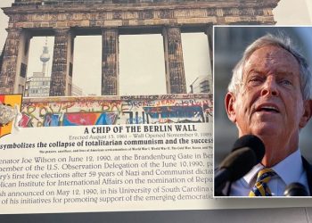 GOP lawmaker gifts ‘chip of the Berlin Wall’ to colleagues in bid for top committee spot