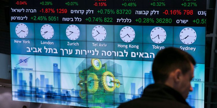 Israel stocks higher at close of trade; TA 35 up 0.95%