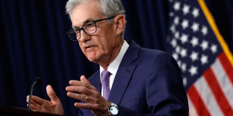 Powell’s speech, Salesforce, French political woes – what’s moving markets