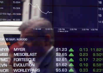 Australia stocks higher at close of trade; S&P/ASX 200 up 0.50%