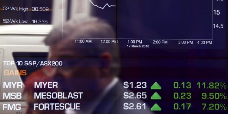 Australia stocks higher at close of trade; S&P/ASX 200 up 0.50%