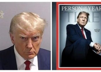 Trump posts ‘how it’s going’ message contrasting Time Person of the Year cover with mugshot