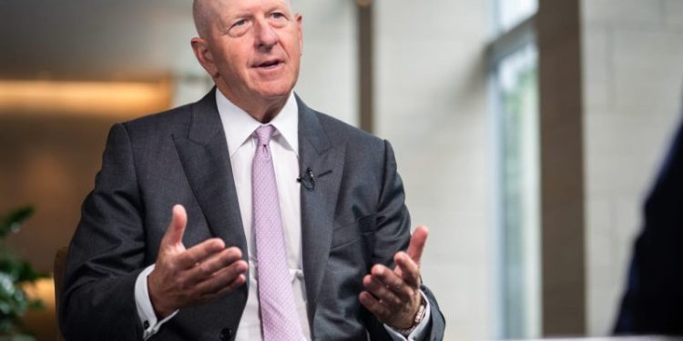 There’s been a ‘meaningful shift’ in CEO confidence since Trump’s election, says Goldman’s Solomon