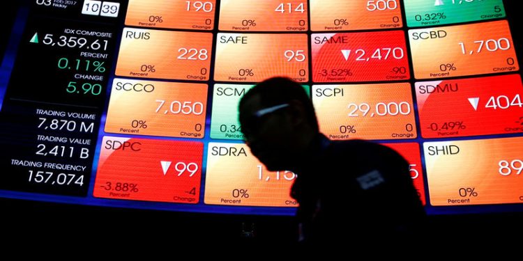 Indonesia stocks higher at close of trade; IDX Composite Index up 1.68%