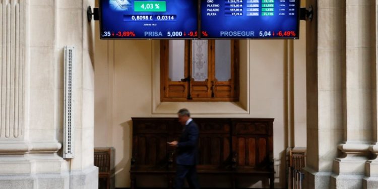 Spain stocks lower at close of trade; IBEX 35 down 0.22%