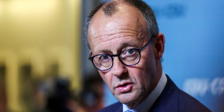 Germany’s front-runner for chancellor won’t commit to new NATO spending target