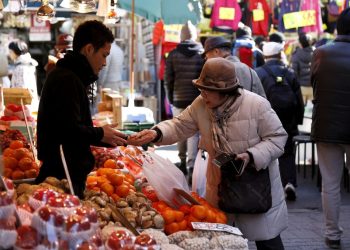 Japan November household spending falls as price pressures persist