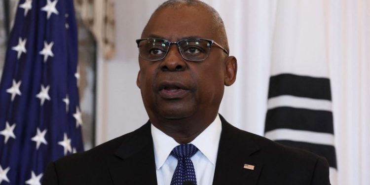 Austin recommends defense spending boost by more than $50 billion in 2026, Bloomberg News reports