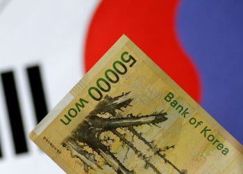 Foreigners sold South Korean equities last month by most since early 2020