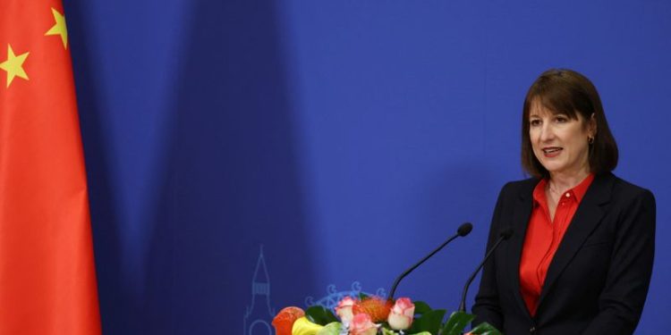 UK’s Reeves says she will press regulators to help deliver growth