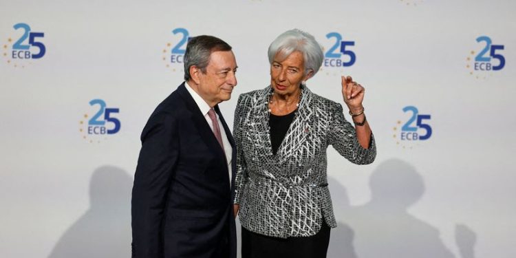 ECB’s Lagarde moves markets with a frown, Draghi with a smile, study finds