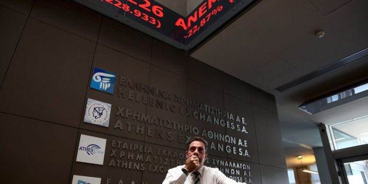 Greece stocks higher at close of trade; Athens General Composite up 1.18%
