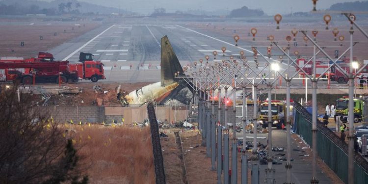 South Korea to remove concrete embankment blamed for exacerbating deadly plane crash