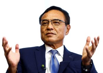 Japan firms must prepare for Trump tariff fallout, Suntory chief says in Davos