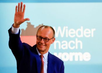 Leading German chancellor candidate Merz vows more assertive global role
