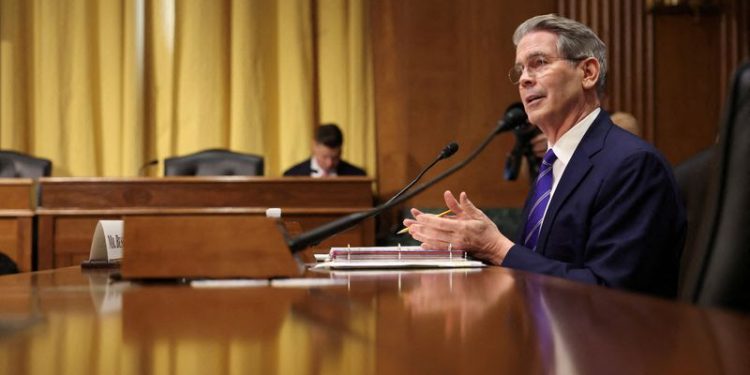 Senate may vote on Trump treasury nominee Bessent this weekend, top Republican says