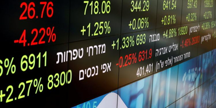 Israel stocks higher at close of trade; TA 35 up 0.35%