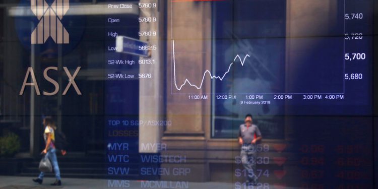 Australia stocks higher at close of trade; S&P/ASX 200 up 0.33%