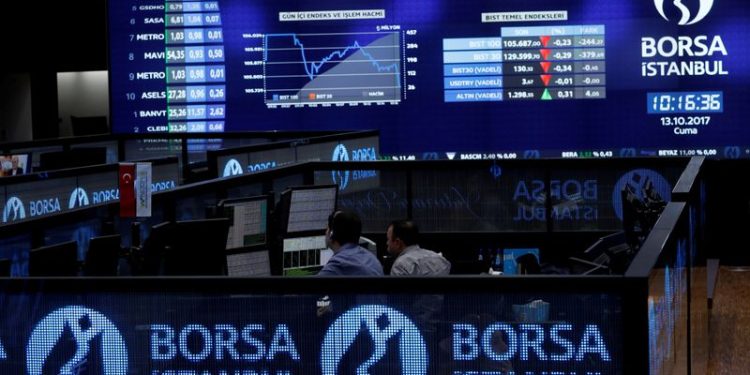 Turkey stocks higher at close of trade; BIST 100 up 1.14%
