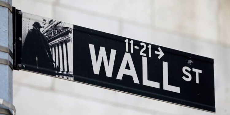 U.S. stocks lower at close of trade; Dow Jones Industrial Average down 1.66%