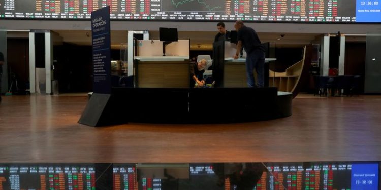 Brazil stocks lower at close of trade; Bovespa down 1.43%