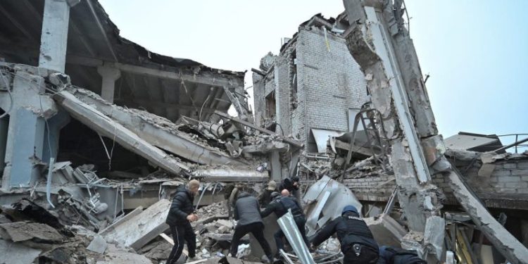 Russian missiles rained down on Ukraine just ahead of Treasury Secretary Scott Bessent’s visit