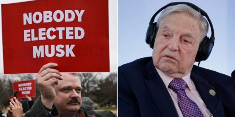 Meet the far-left groups funding anti-DOGE protests at GOP offices across the country