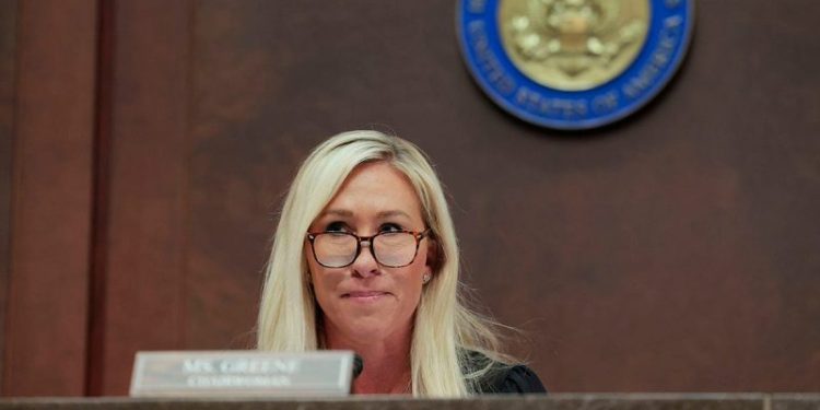 House DOGE subcommittee chair Greene threatens criminal referrals over foreign aid spending