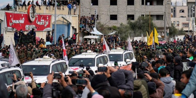 Israel delays Palestinian prisoner release after Hamas’ ‘humiliating’ treatment of hostages, Netanyahu says