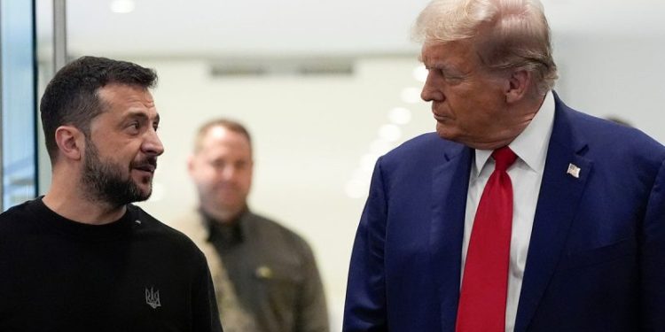 Trump says ‘I can’t believe I said that’ when asked if he still thinks Zelenskyy is a dictator